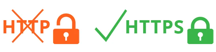 сайт, на котором отсутствует SSL сертификат, система пометила как небезопасный