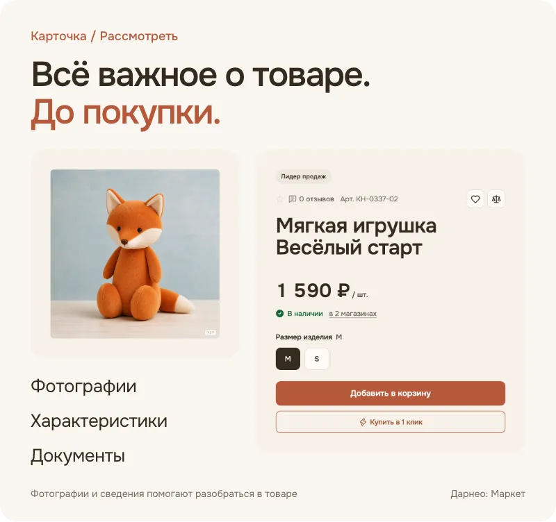 Иллюстрация карточки товара интернет-магазина